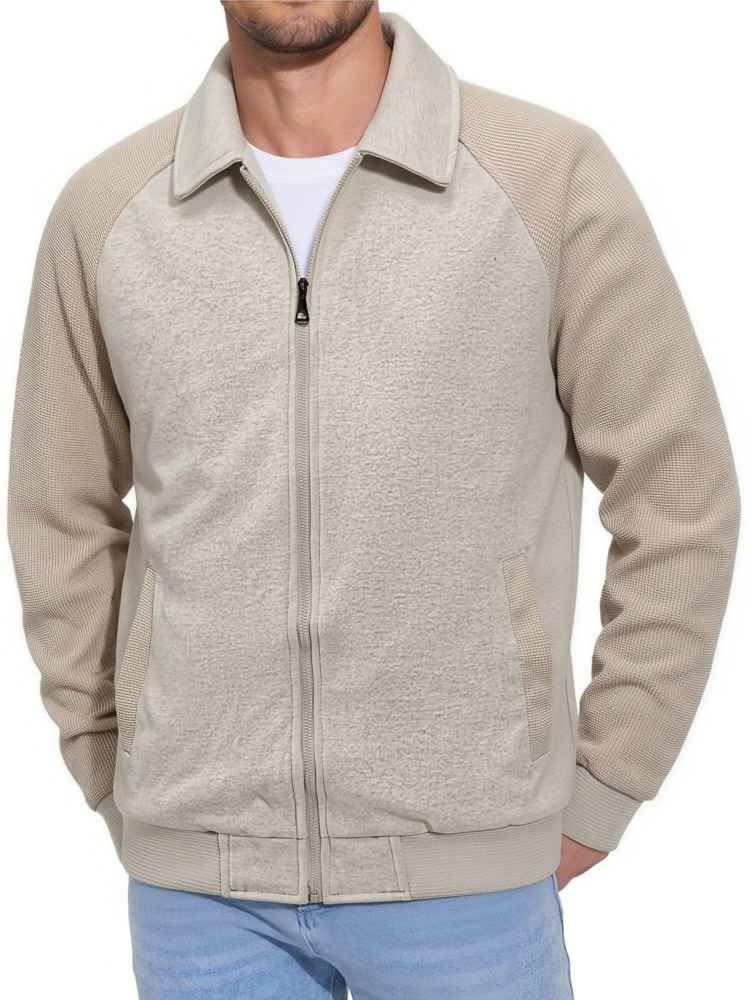 GorgeousBen Men's Slim Fit Zip-Up Flight Jacket Warm Winter Casual Coat