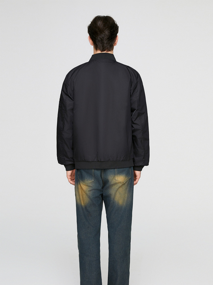 Ola Jacket with Stand Collar, Loose-Fitting Pilot Baseball Jacket, Versatile for Spring and Autumn, Men's Jacket with a Trendy and High-End Feel