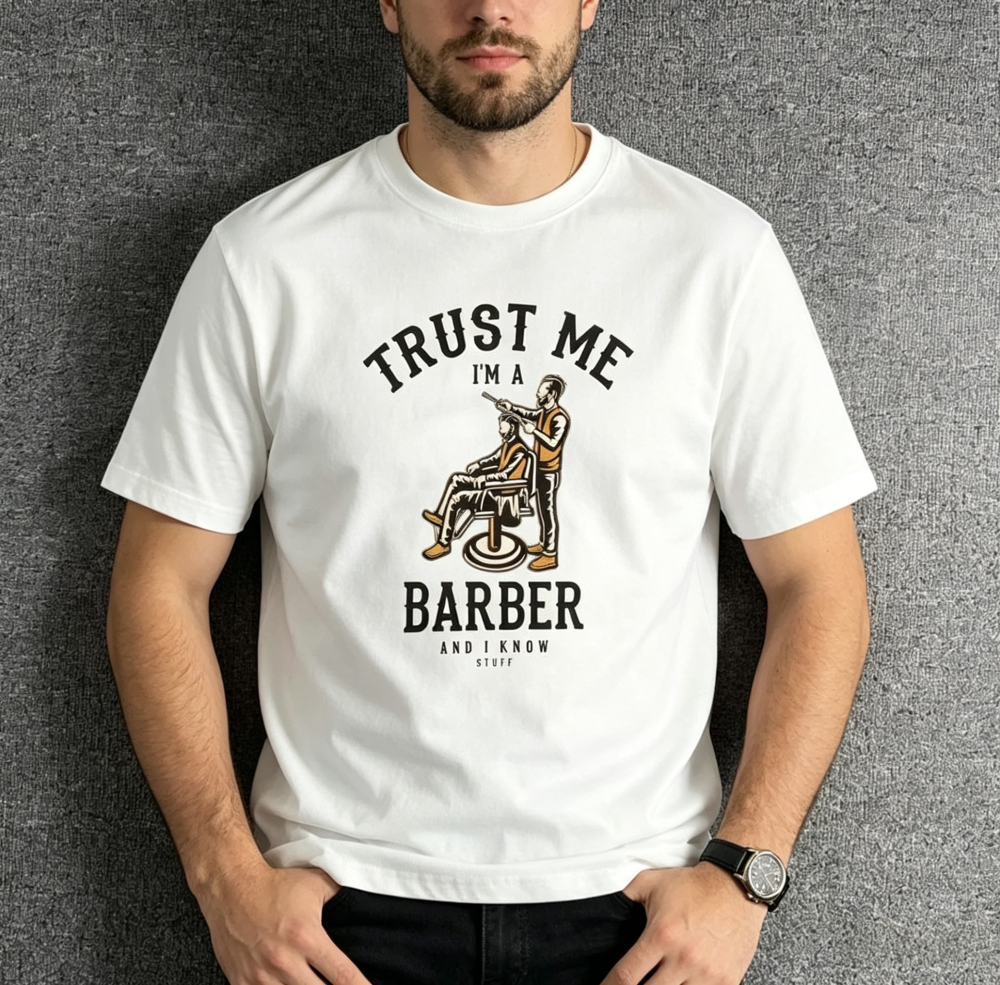 GorgeousBen Men's Tony Element Graphic T-Shirt Cotton Washed Brushed American Retro Summer Youth Tee