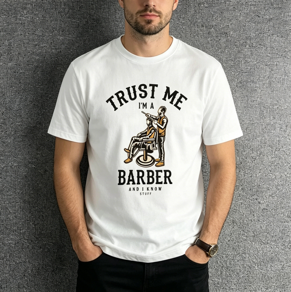 GorgeousBen Men's Tony Element Graphic T-Shirt Cotton Washed Brushed American Retro Summer Youth Tee