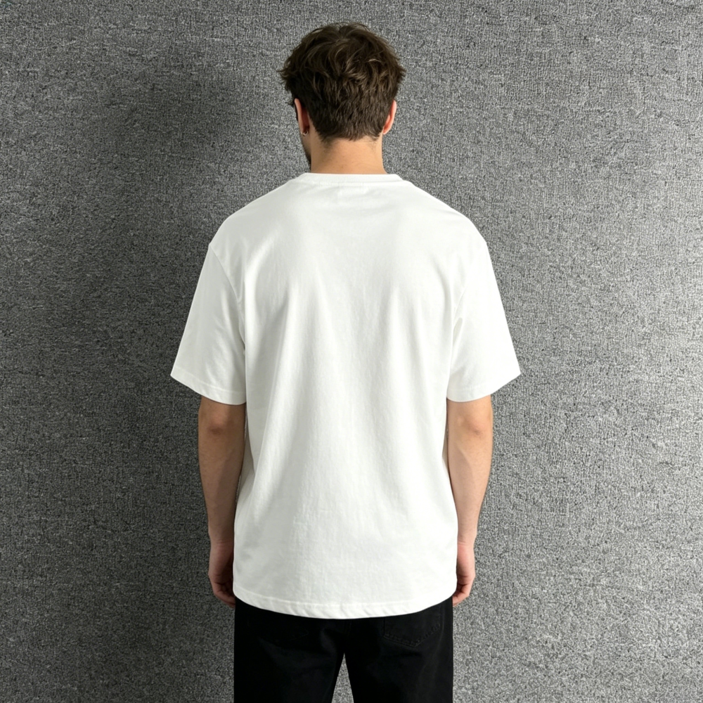 GorgeousBen Men's Tony Element Graphic T-Shirt Cotton Washed Brushed American Retro Summer Youth Tee