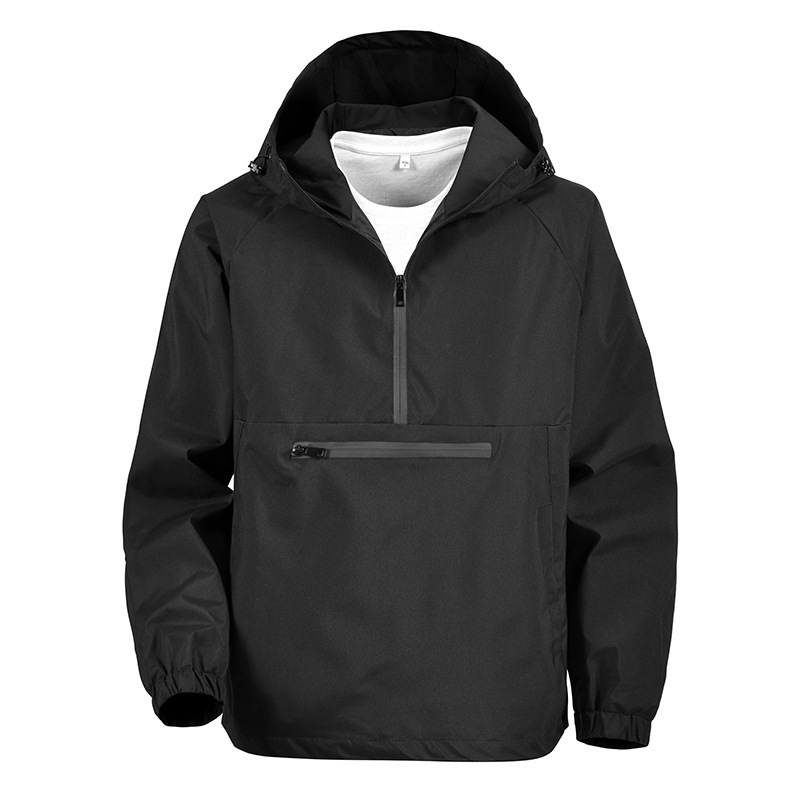 Cross-Border Wholesale Men's Jackets 2025 Autumn New Casual Versatile Fashion Hooded Workwear Tops