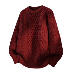Burgundy [round neck]