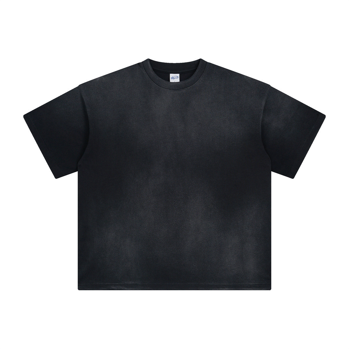 GorgeousBen Men’s Hip-Hop Portrait Print T-Shirt 250g Cotton Washed Oversized Drop Shoulder Tee Streetwear S-XXL