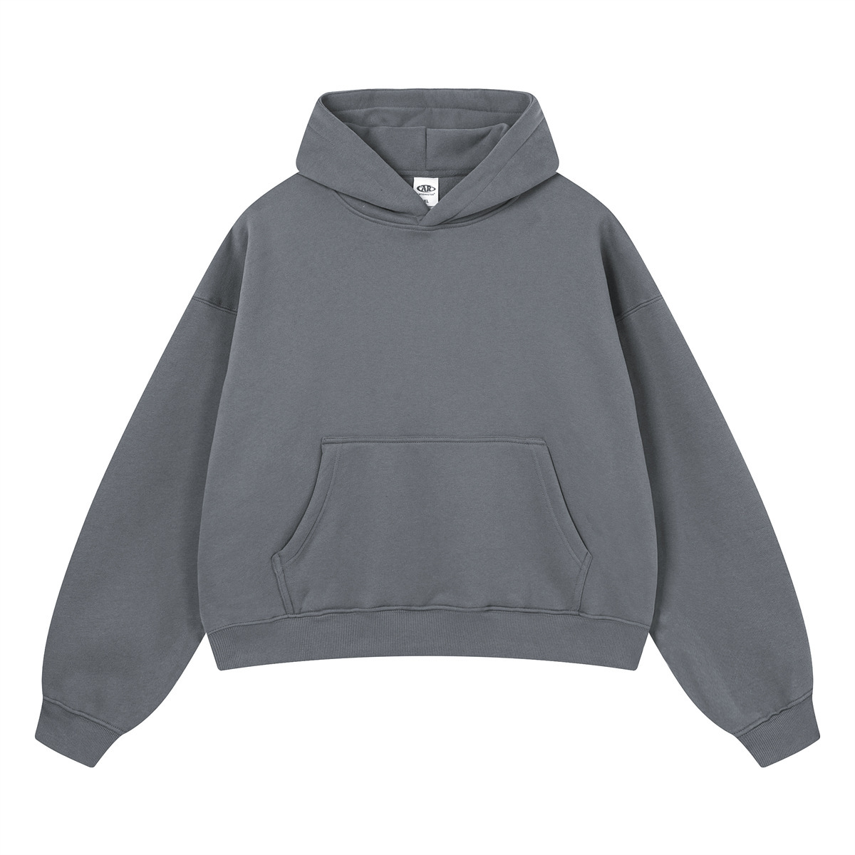 GorgeousBen Men's 355G Fleece Hoodie, Boxy Cropped Streetwear Pullover, Fall Casual, S-XXL