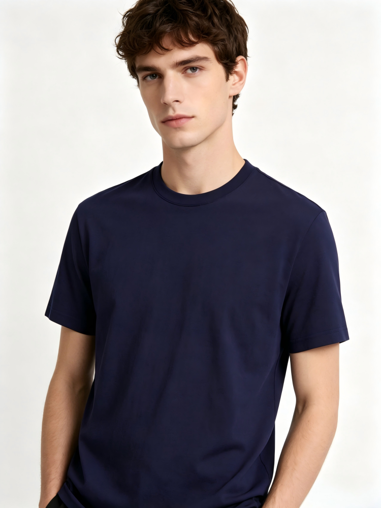 GrogeousBen Custom Your Logo 100% Cotton round neck T-shirt for men Customize Any Deisgn Style Print BN2101T