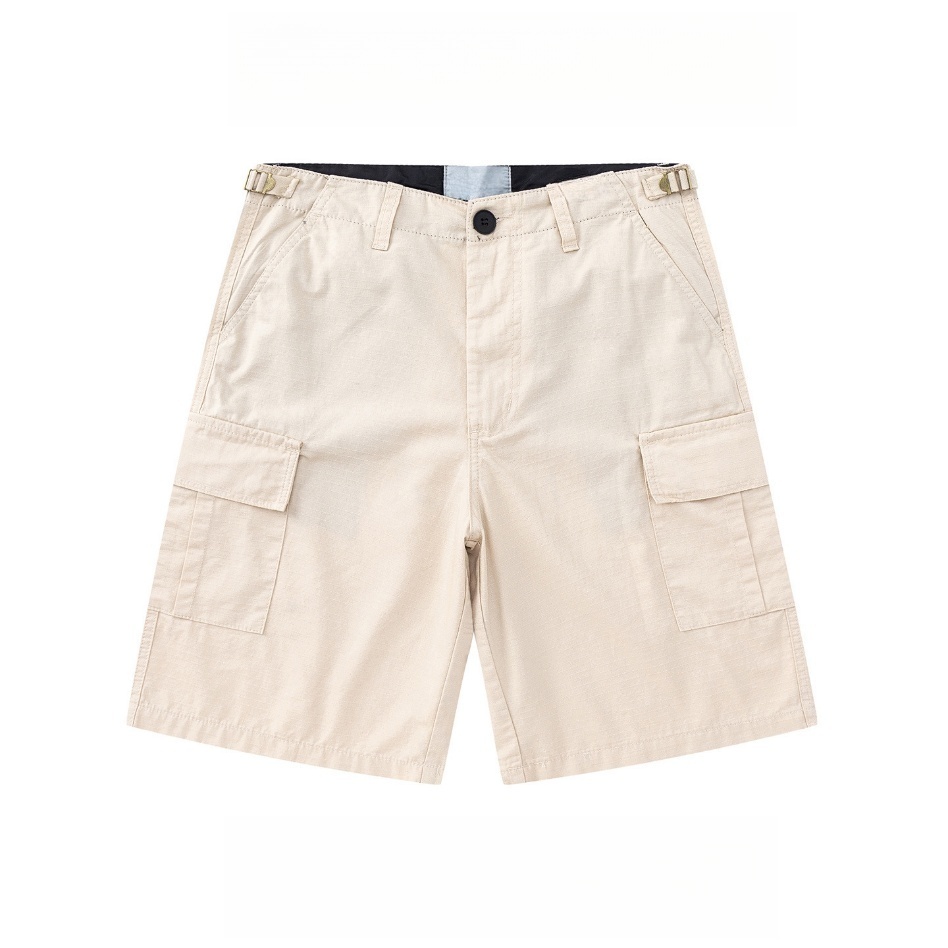 GorgeousBen Men's Casual Cargo Shorts, Loose Fit, 95% Cotton, Multi-Pocket, Streetwear Summer Pants, S-XL