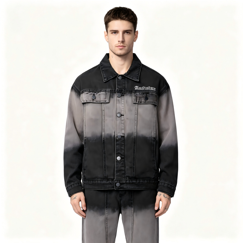 GrogeousBen  Men's Casual Slim Fit Denim Jacket  Jeans Jacket for Men Fashion Coat