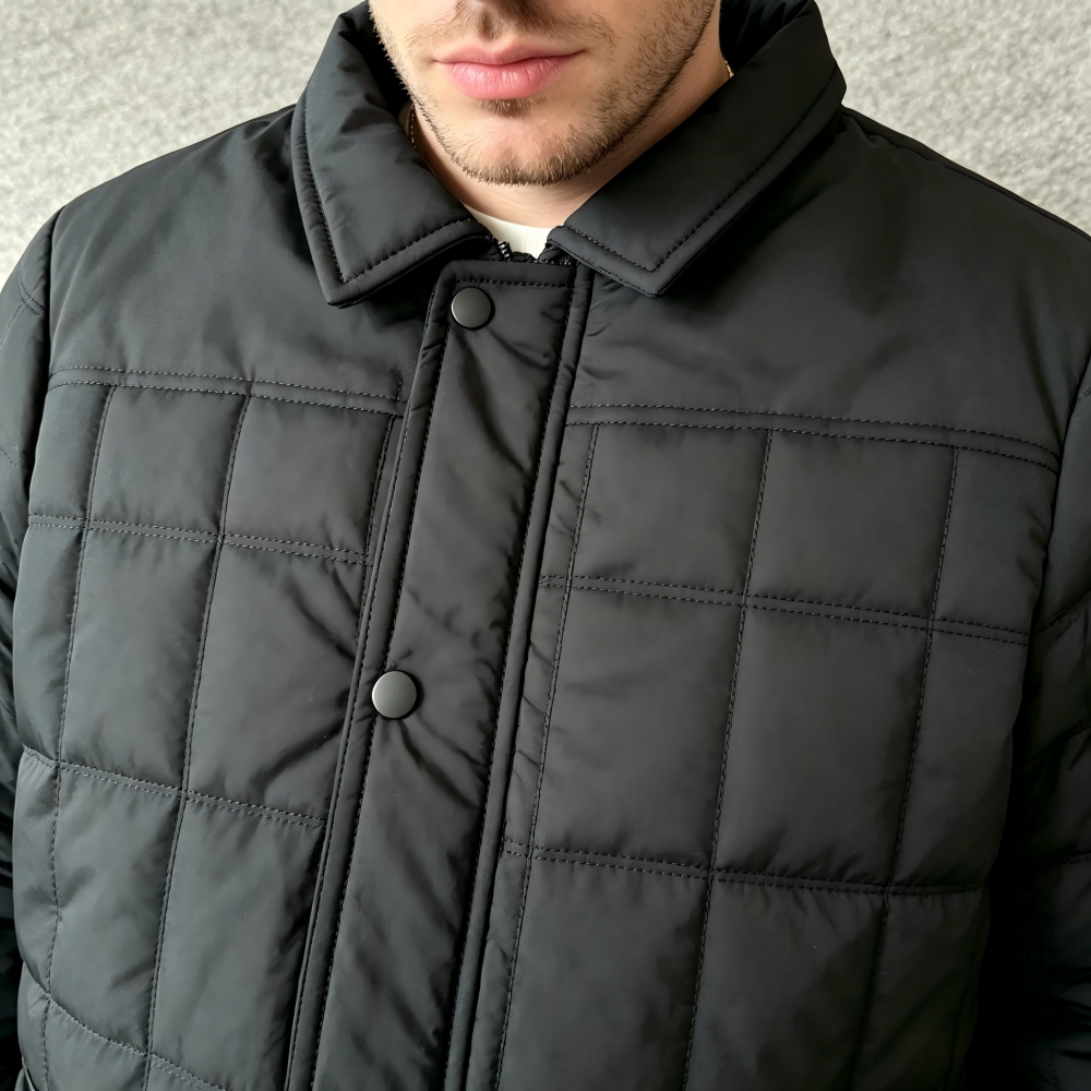 GorgeousBen Men's Casual Windproof Jacket Detachable Hood Windproof Cuff Solid Color Outdoor Daily Wear Coat All Season Size M-3XL
