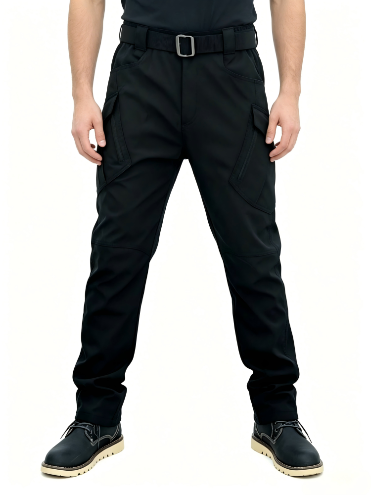 GorgeousBen Men's Tactical Camo Cargo Pants, Multi-Pocket, Quick-Dry, Outdoor Wear