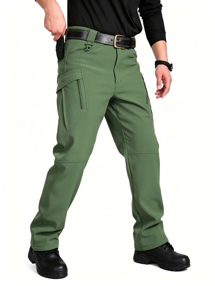 GorgeousBen Men's Tactical Camo Cargo Pants, Multi-Pocket, Quick-Dry, Outdoor Wear