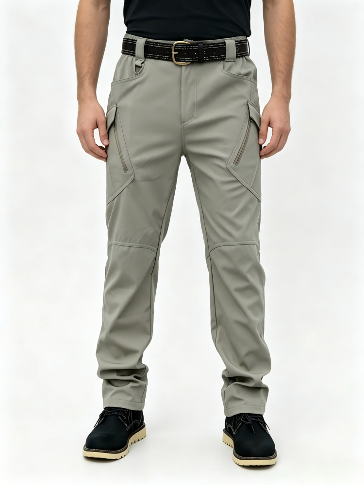 GorgeousBen Men's Tactical Camo Cargo Pants, Multi-Pocket, Quick-Dry, Outdoor Wear
