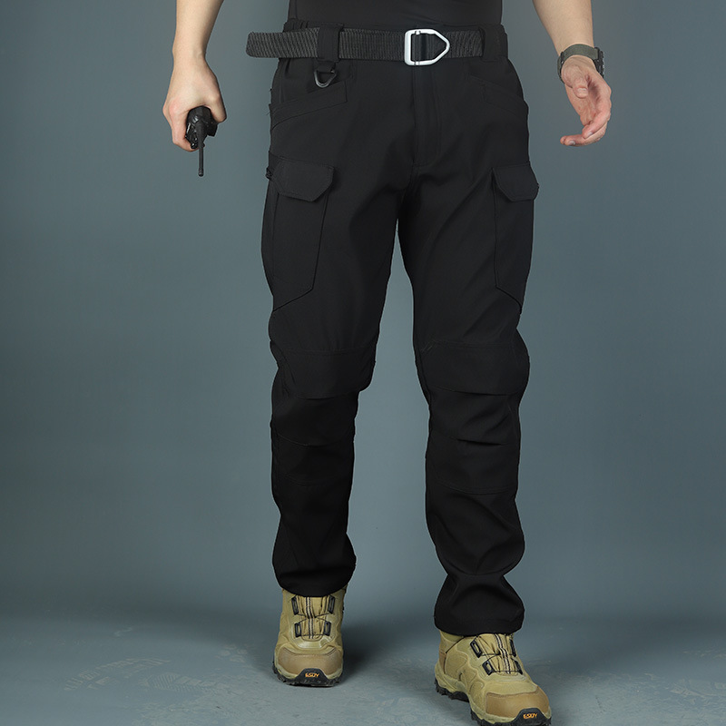 GorgeousBen Men's Tactical Camo Cargo Pants, Multi-Pocket, Quick-Dry, Outdoor Wear
