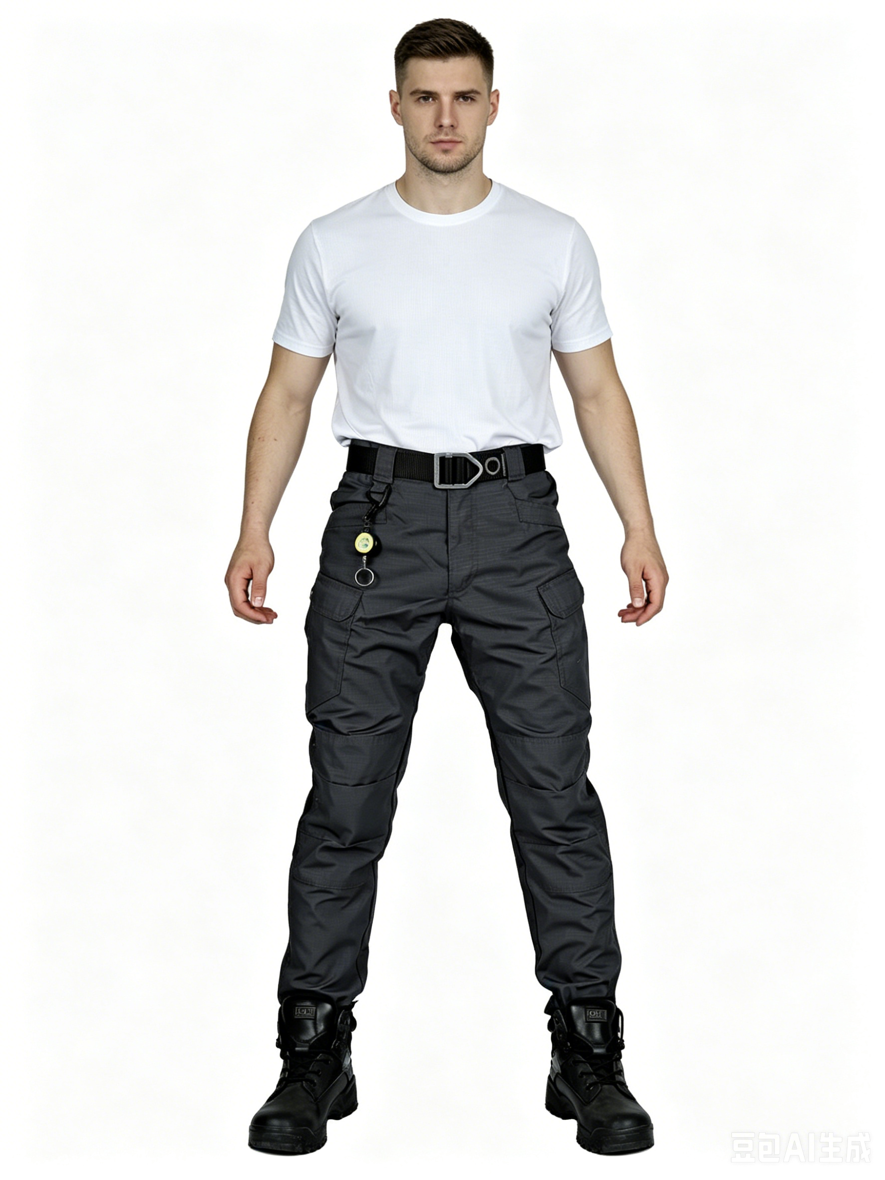 GorgeousBen Men's Camo Tactical Cargo Pants, Multi-Pocket Outdoor Wear