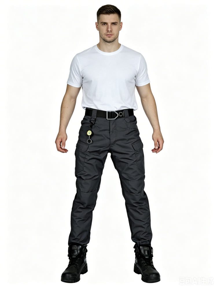 GorgeousBen Men's Camo Tactical Cargo Pants, Multi-Pocket Outdoor Wear
