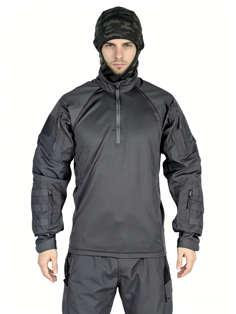 GorgeousBen Men's Tactical Combat Shirt, Breathable Military Training Top