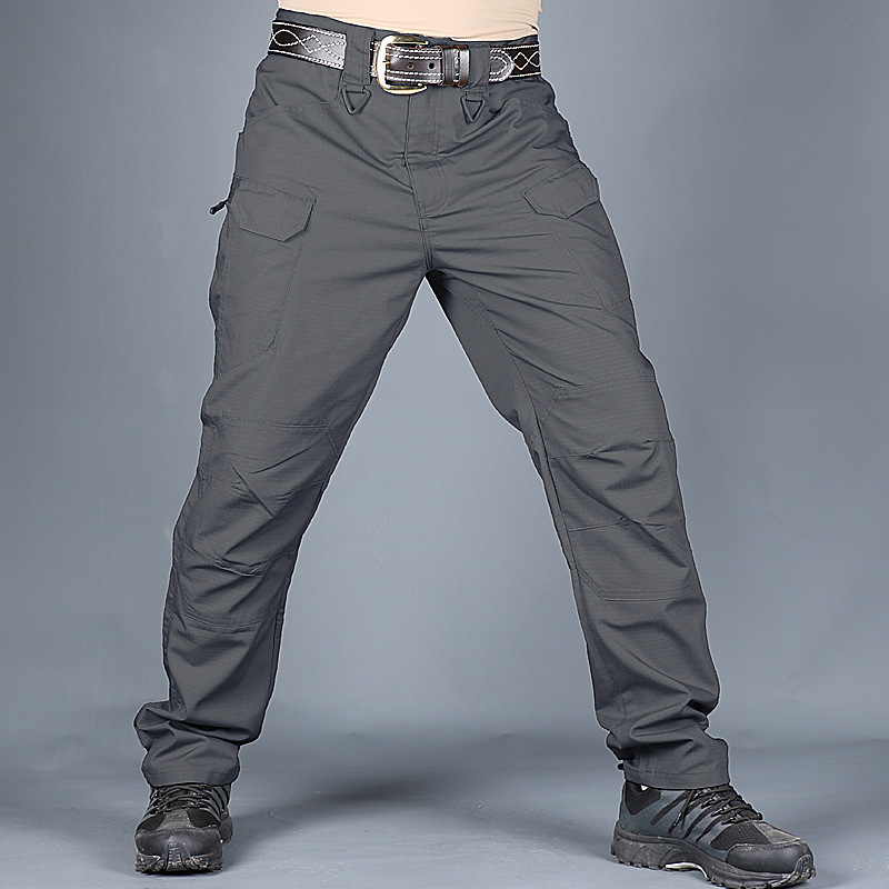 GorgeousBen Men's Camo Tactical Cargo Pants, Multi-Pocket Outdoor Wear
