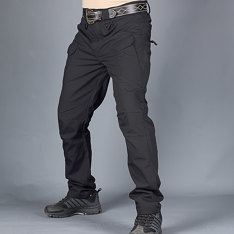 GorgeousBen Men's Camo Tactical Cargo Pants, Multi-Pocket Outdoor Wear