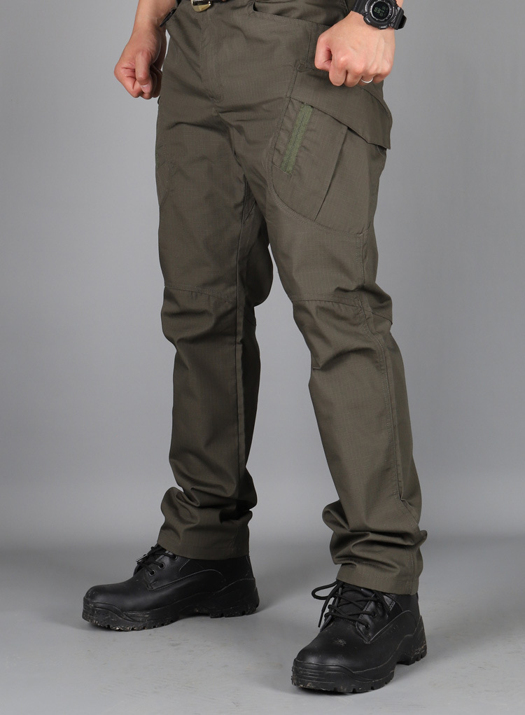 GorgeousBen Men's Camo Tactical Cargo Pants, Multi-Pocket Outdoor Wear