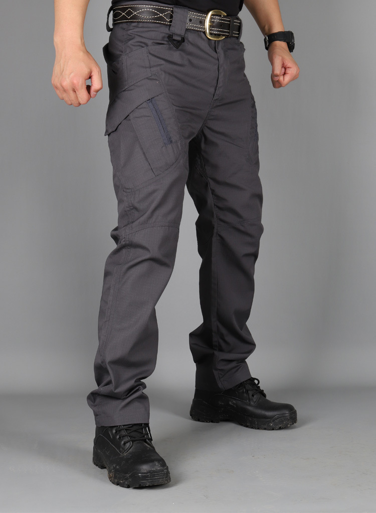 GorgeousBen Men's Camo Tactical Cargo Pants, Multi-Pocket Outdoor Wear