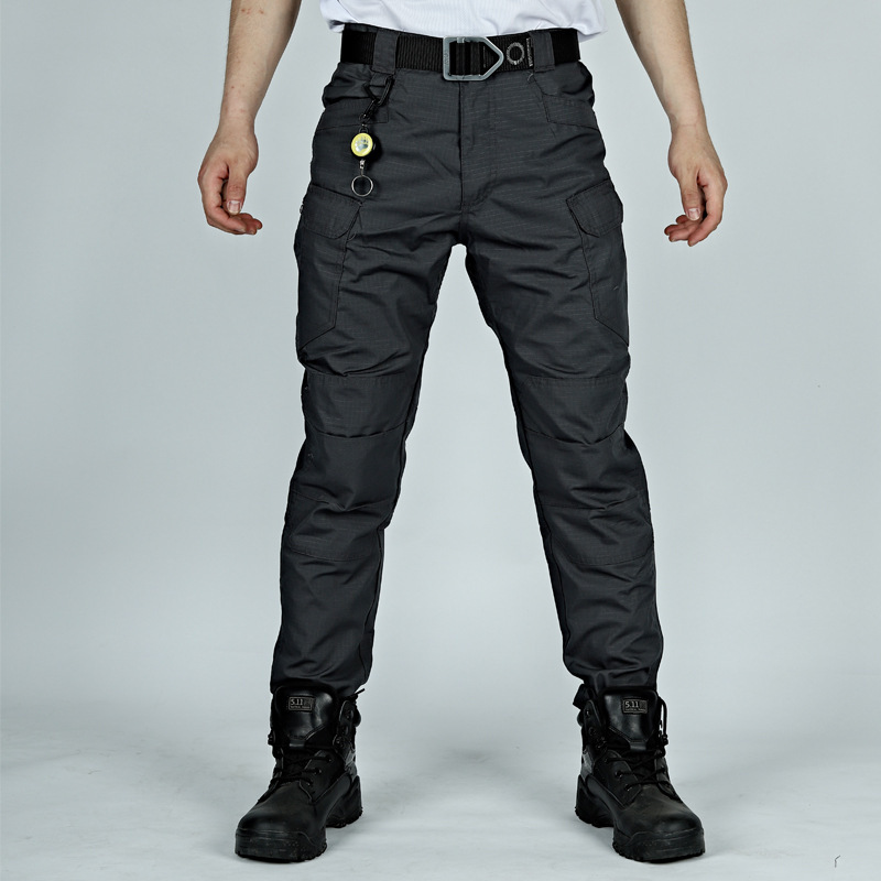 GorgeousBen Men's Camo Tactical Cargo Pants, Multi-Pocket Outdoor Wear