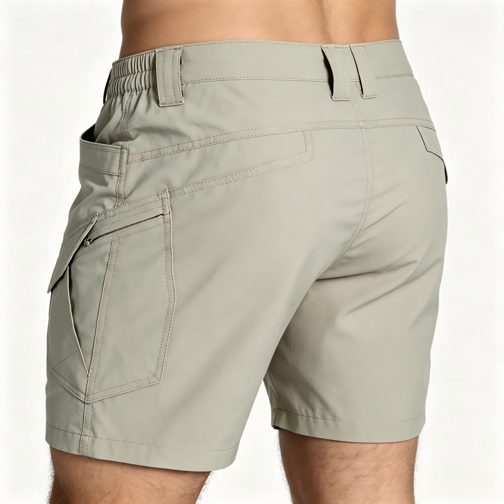 GorgeousBen Men's Quick-Dry Tactical Cargo Shorts, Multi-Pocket Casual Work Shorts