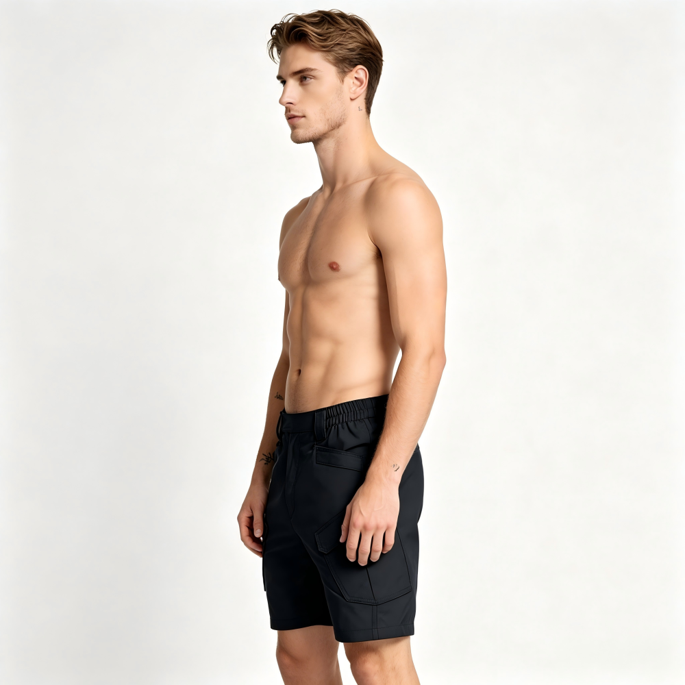 GorgeousBen Men's Quick-Dry Tactical Cargo Shorts, Multi-Pocket Casual Work Shorts