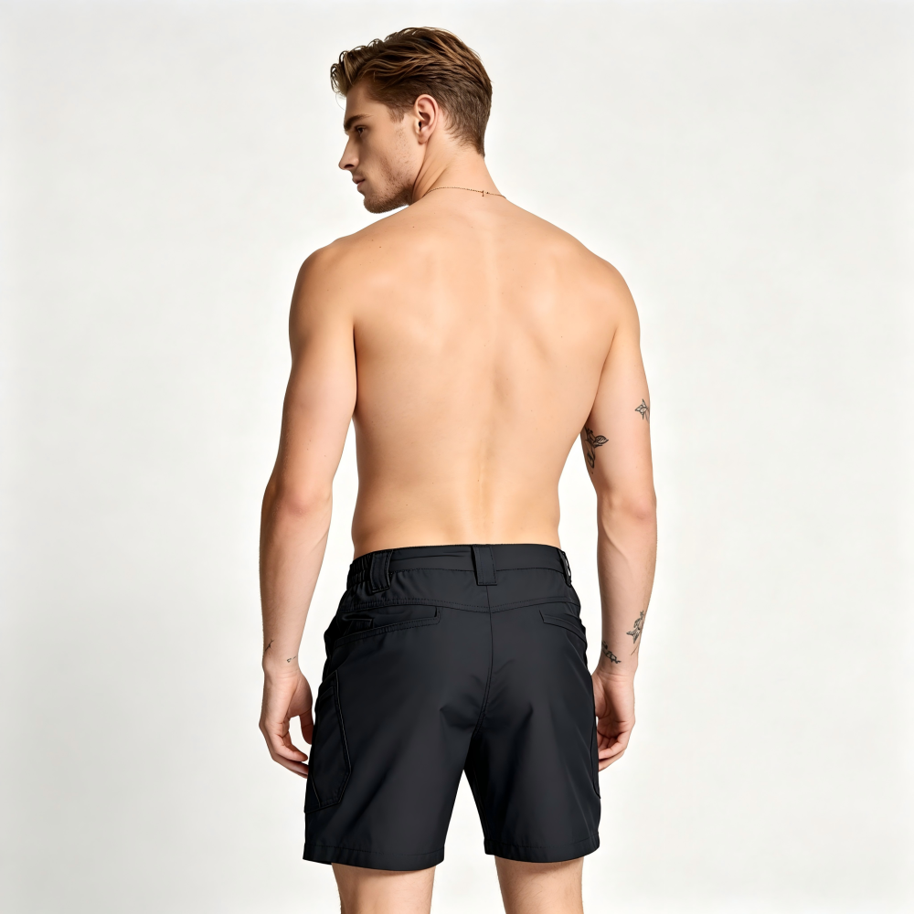GorgeousBen Men's Quick-Dry Tactical Cargo Shorts, Multi-Pocket Casual Work Shorts