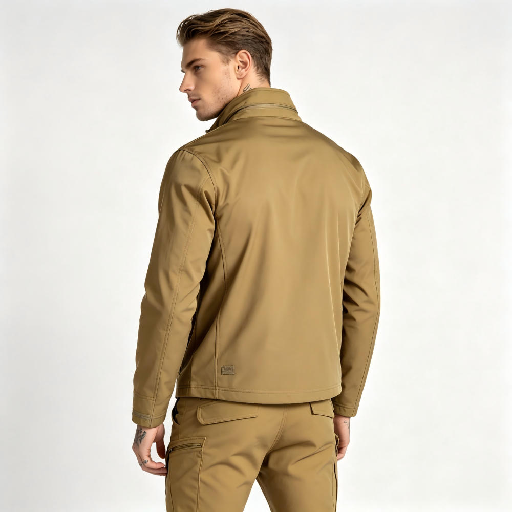 GorgeousBen Men's Tactical Softshell Suit, Waterproof Windproof Outdoor Set