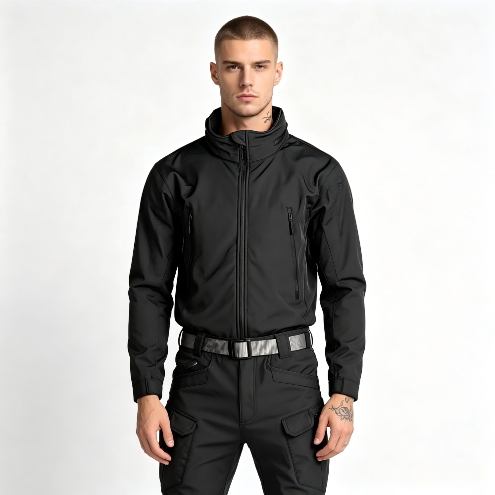 GorgeousBen Men's Tactical Softshell Suit, Waterproof Windproof Outdoor Set