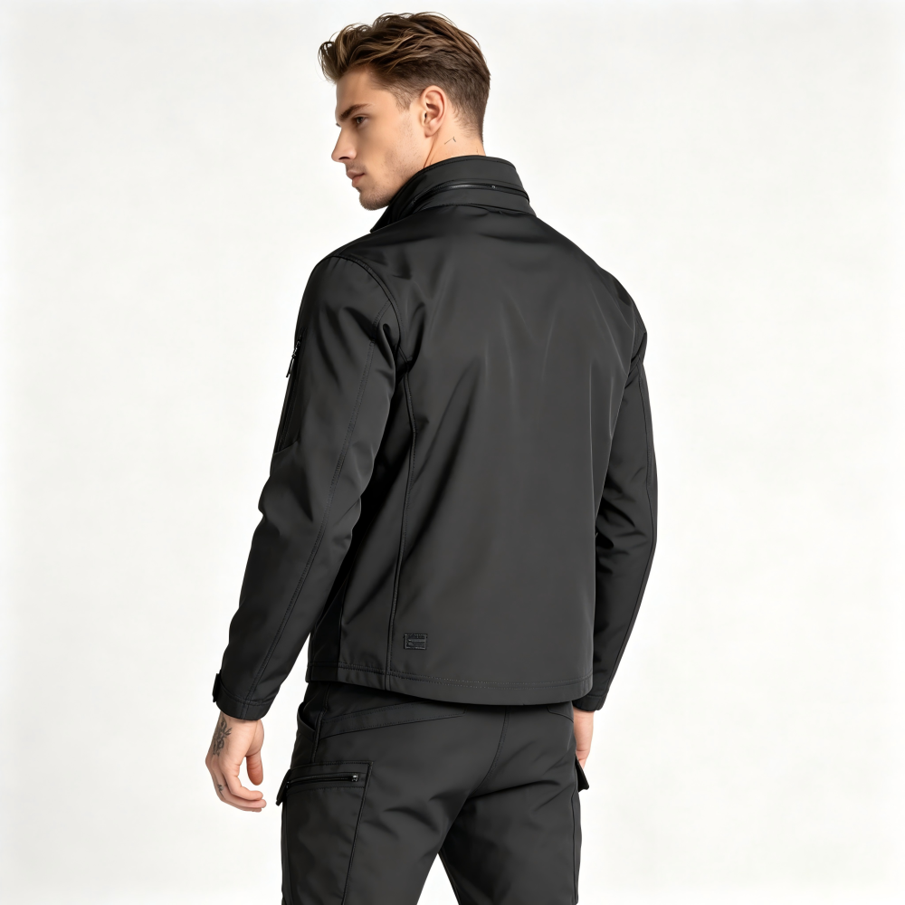 GorgeousBen Men's Tactical Softshell Suit, Waterproof Windproof Outdoor Set