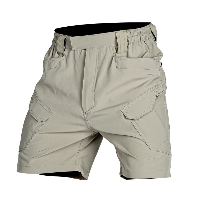 GorgeousBen Men's Quick-Dry Tactical Cargo Shorts, Multi-Pocket Casual Work Shorts