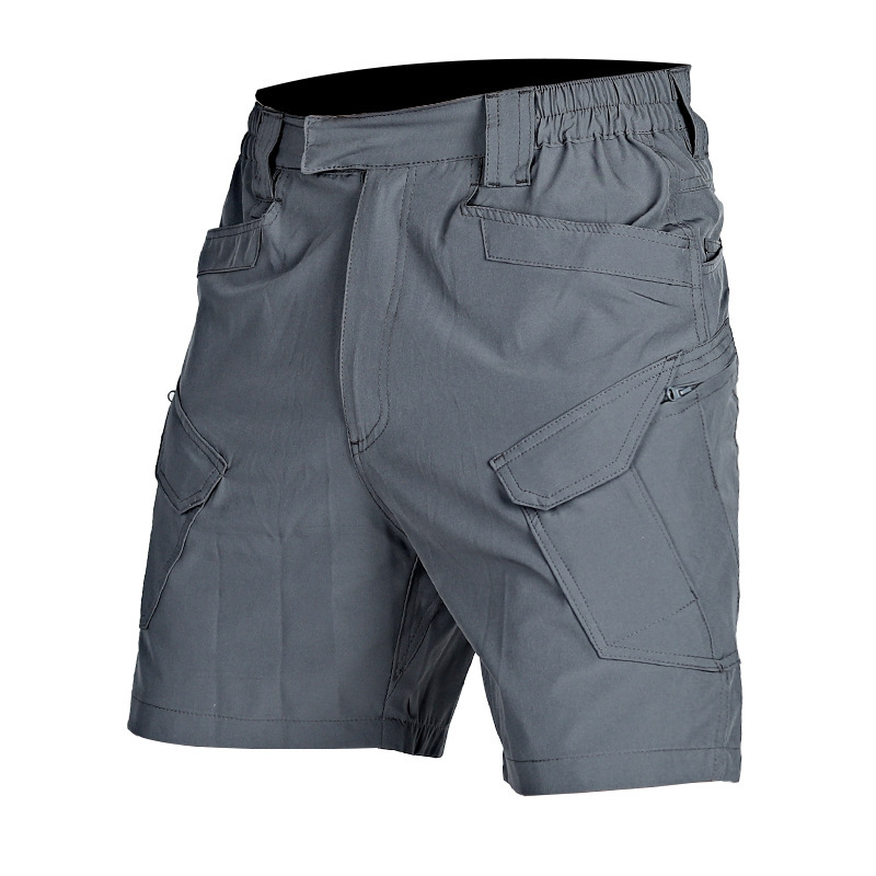 GorgeousBen Men's Quick-Dry Tactical Cargo Shorts, Multi-Pocket Casual Work Shorts