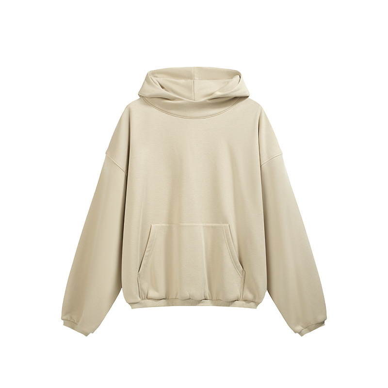 GorgeousBen Men's Oversized Hoodie, 325GSM Casual Streetwear Sweatshirt