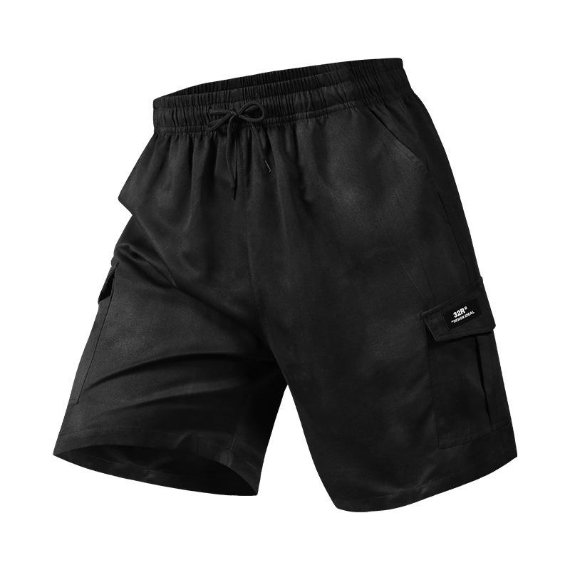 GorgeousBen Men's Gradient Cargo Shorts, Breathable Casual Summer Shorts
