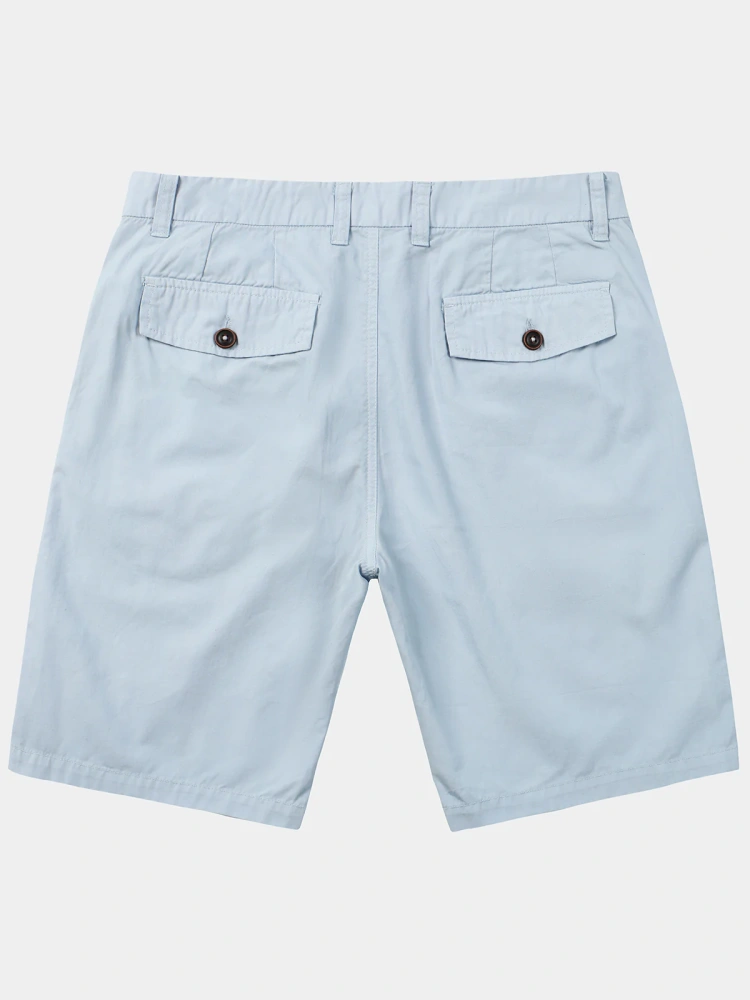 GorgeousBen Men's Casual Summer Cotton Shorts, Breathable Holiday Bottoms