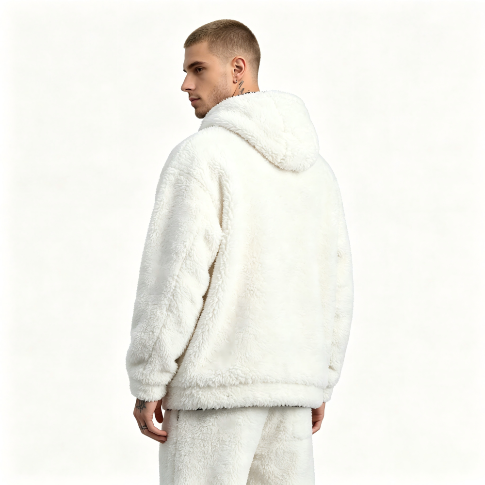 GorgeousBen Men's Reversible Fleece Lined PU Leather Winter Jacket