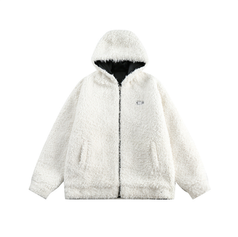 GorgeousBen Men's Reversible Fleece Lined PU Leather Winter Jacket