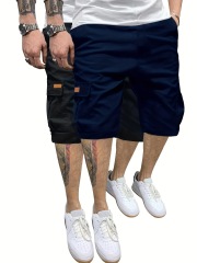 Black + navy blue