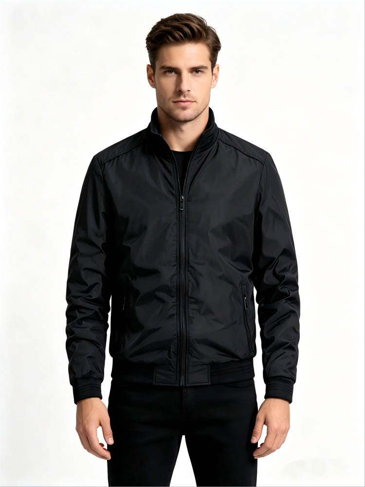 GrogeousBen Men's Blazer Shell Sports Business Slim Fit Light Weight Windbreaker Comfortable Plus Size Jacket workwear