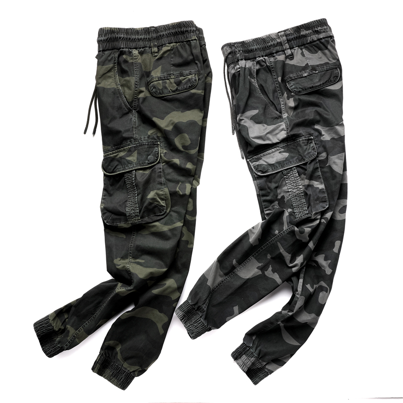 GORGEOUSBEN MEN'S GARMENT DYED CARGO PANTS PK001