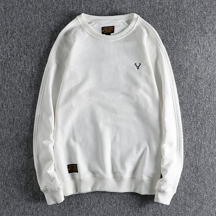 GorgeousBen Men's  crew neck pullover autumn winter French style couple's cotton sweatershirt