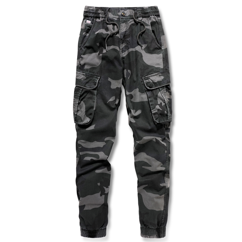 GORGEOUSBEN MEN'S GARMENT DYED CARGO PANTS PK001