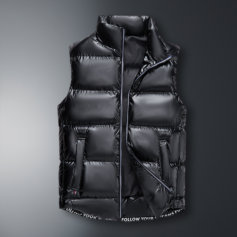 GorgeousBen   men's vests waistcoats Sleeveless coat warm down cotton plus size men's vests winter coat men