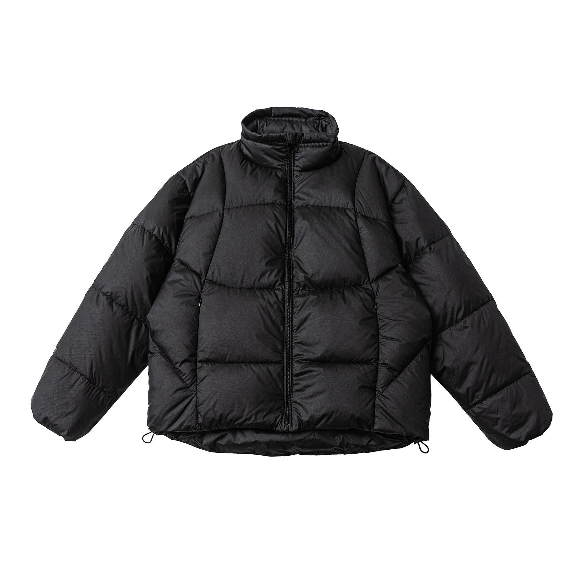 GrogeousBen 2025 New American Metal Texture Waterproof Stand Collar Down Jacket Men's Vintage High Street 90 White Duck Down Warm Coat.