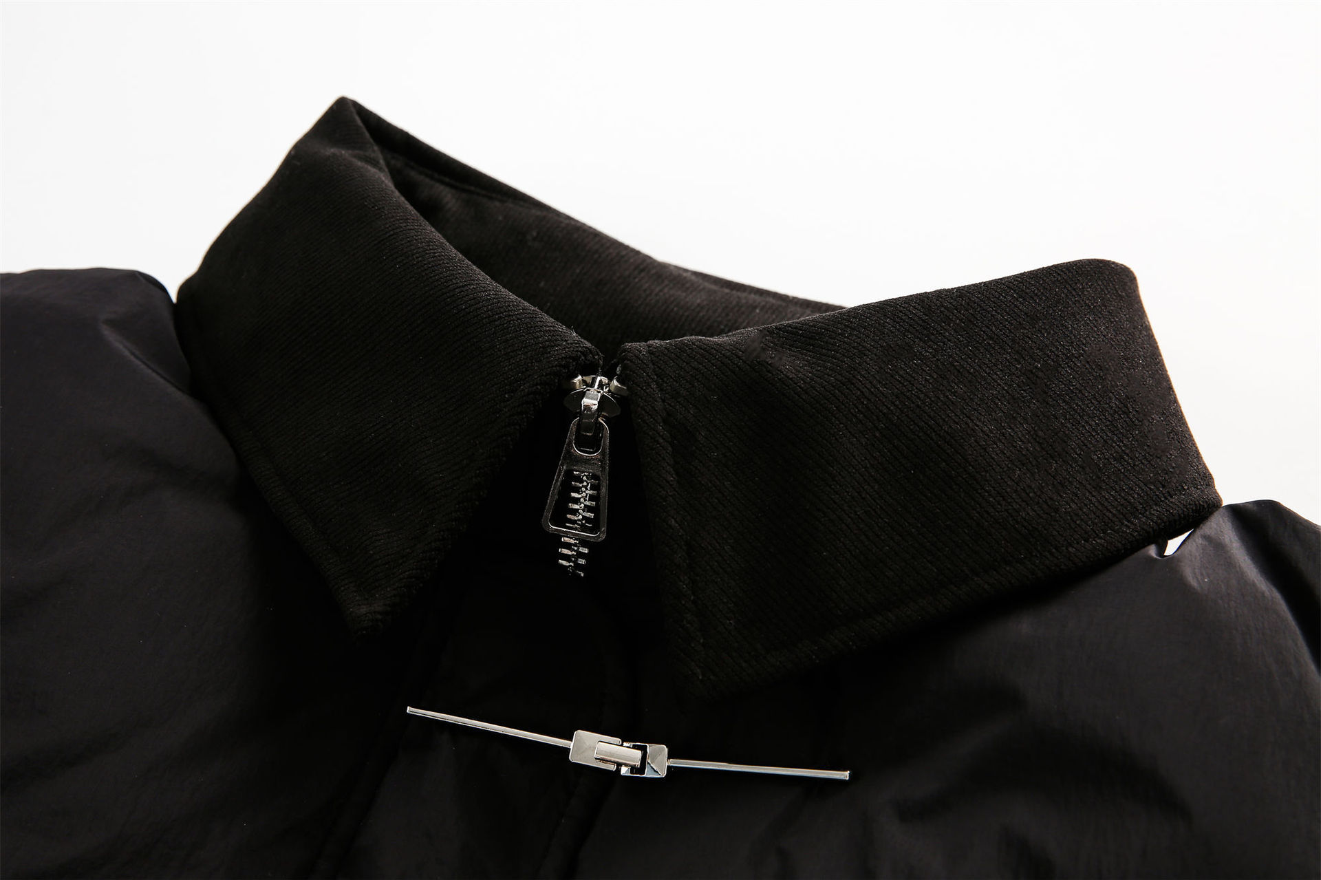 GrogeousBen  2025 New Winter Plane Button Collar New Chinese Style Down Jacket Men's 90 White Duck Down National Trend Short Coat