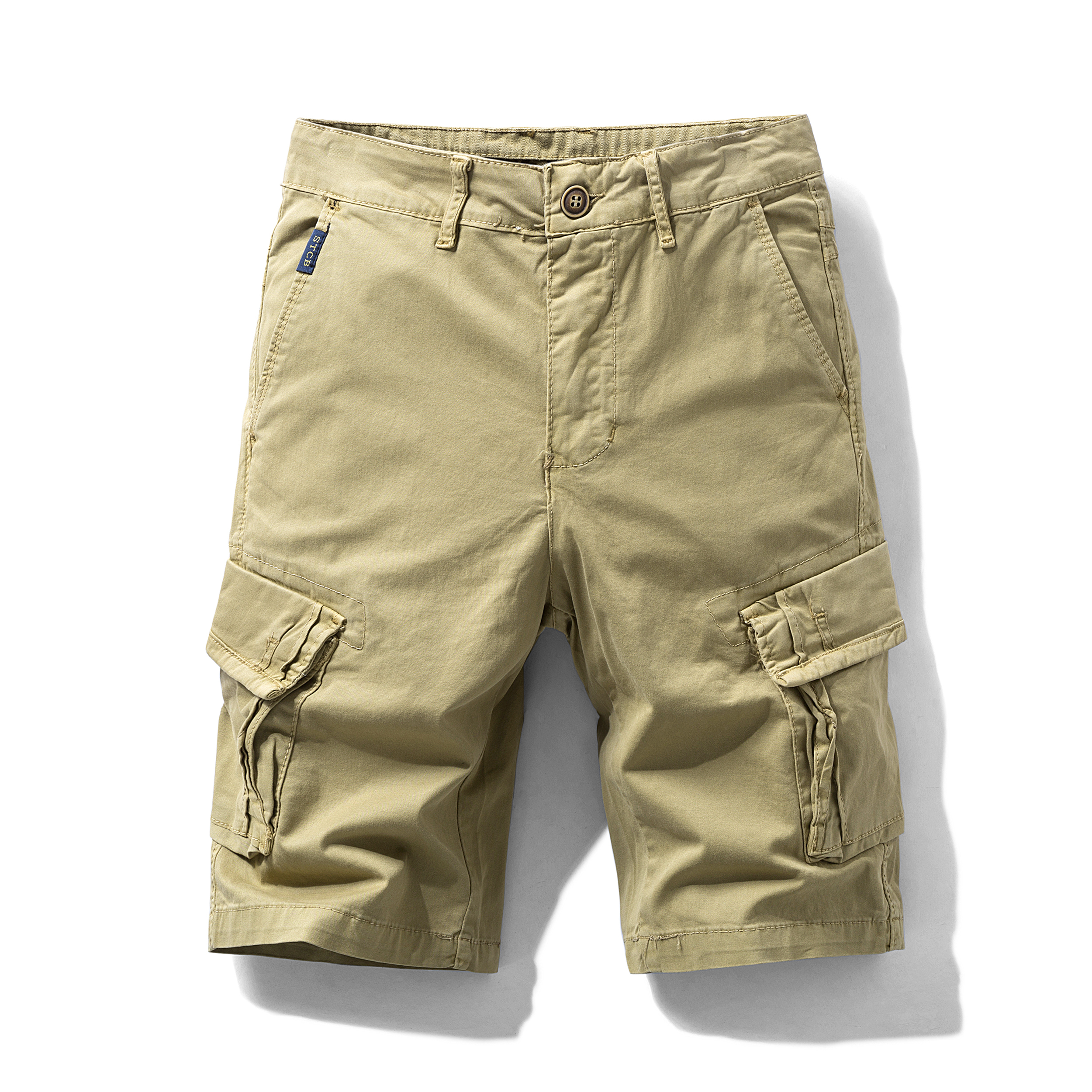 Men's garments dyed cargo shorts  BN106
