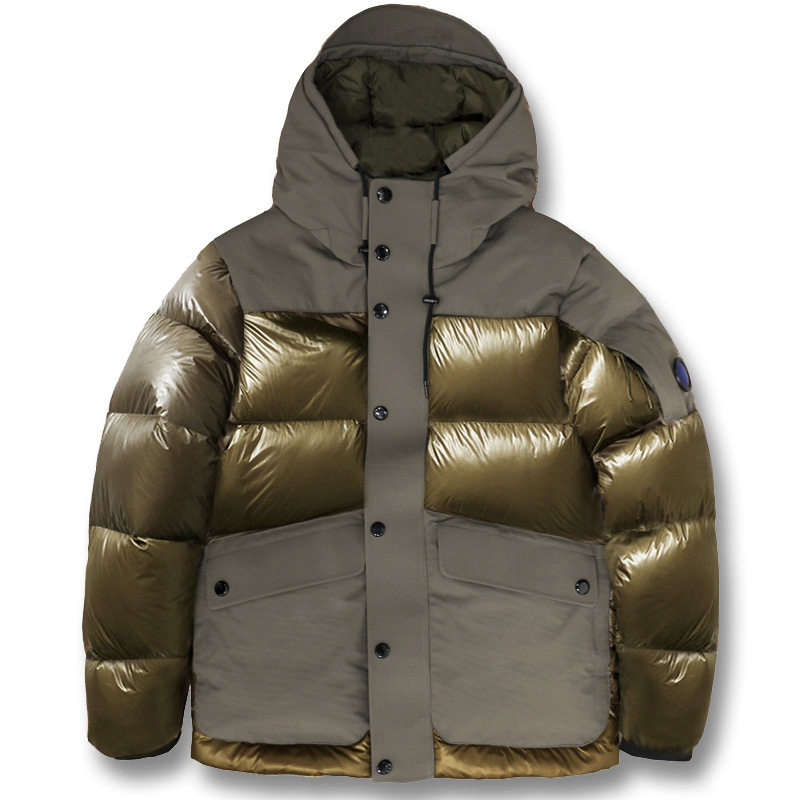 GorgeousBen Winter white duck down thick cold-proof Parka men's jackets cold winter down puffer jacket Men