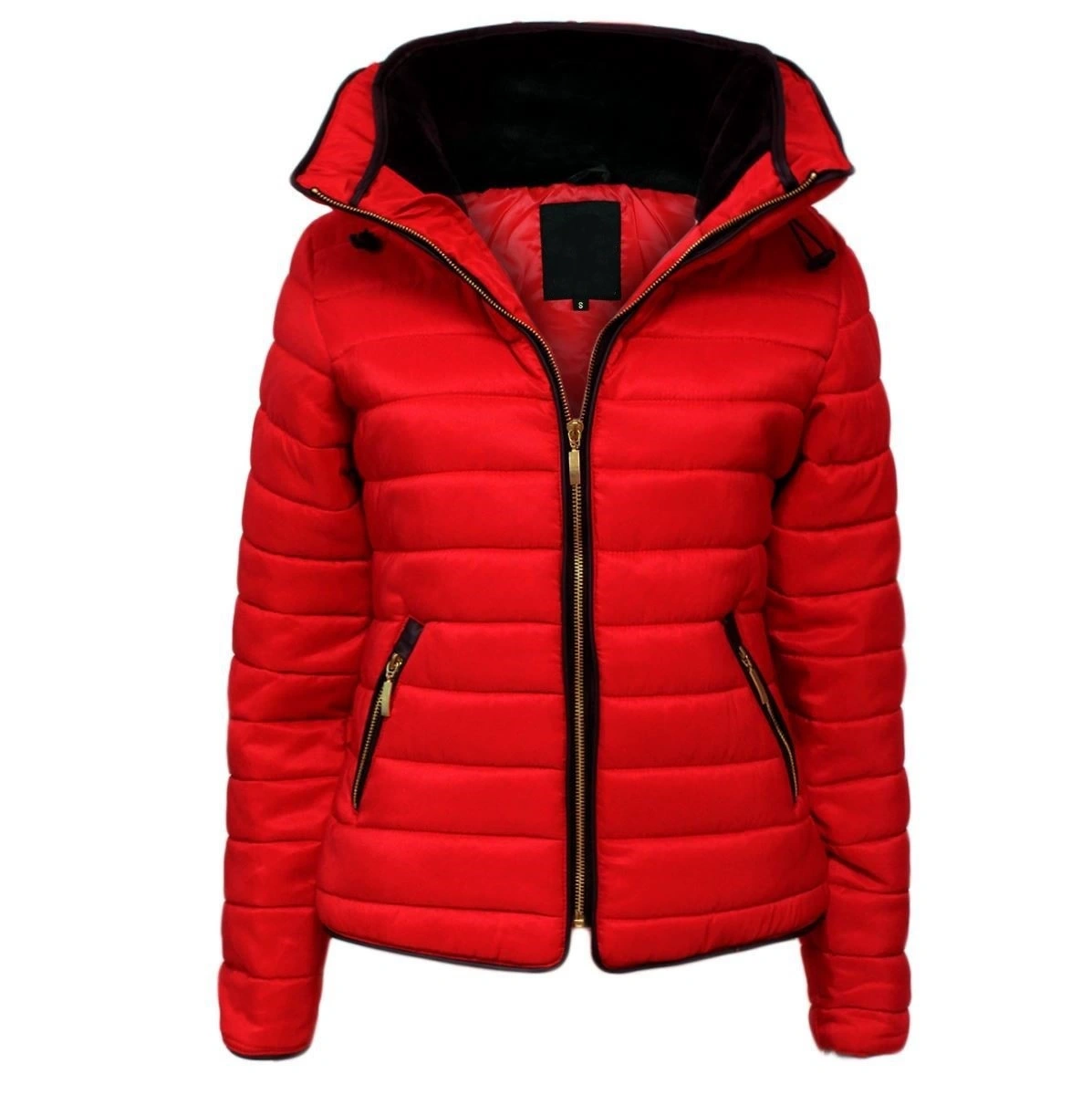 GorgeousBen ladies puffer jacket with hooded  BN2203