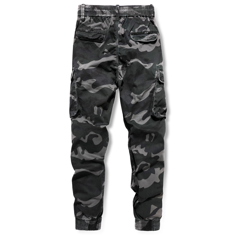 GORGEOUSBEN MEN'S GARMENT DYED CARGO PANTS PK001